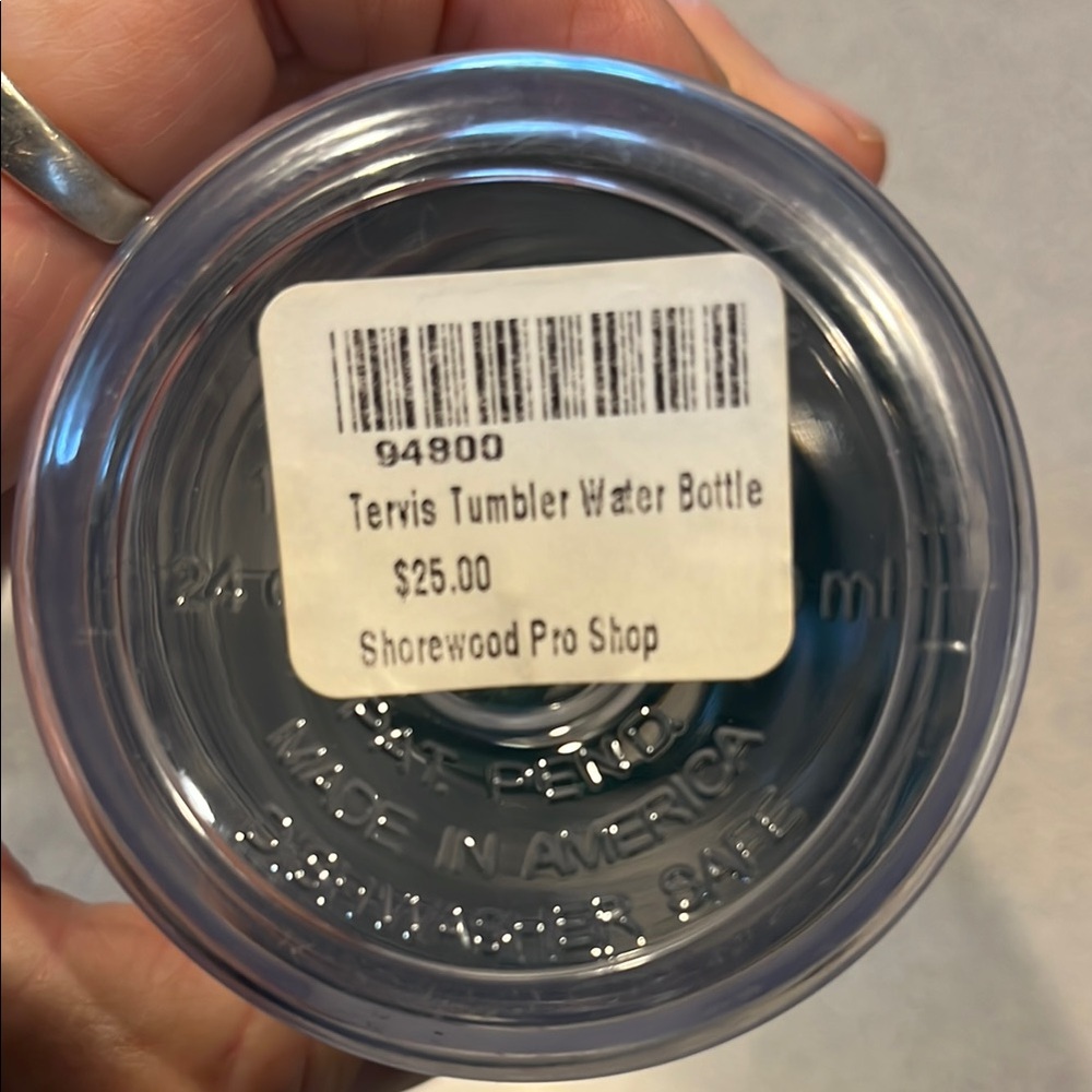 Tervis Clear Tumbler with Green and Gold Emblem Shorewood Pro Shop - Picture 4 of 7